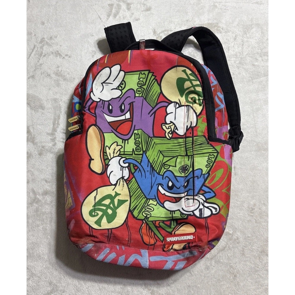 Sprayground Backpack Stacks On The Run Limited Edition Retired